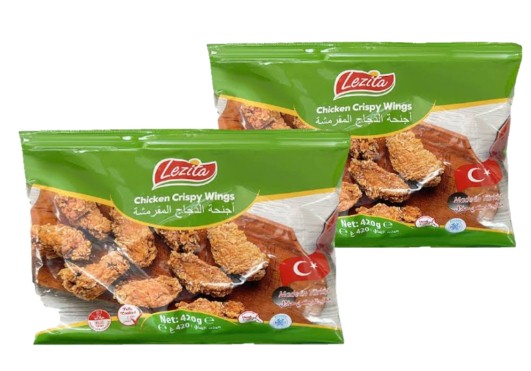 2 X Chicken crispy wings 450g (2 Packets )